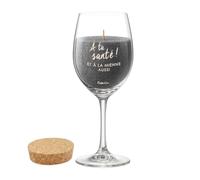 BUBBLE GUM Bougie Vinum À ta santé ! - Bougie Festive