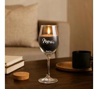 BUBBLE GUM Bougie Vinum Merci - Cadeau de Remerciement