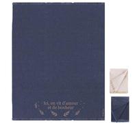 BUBBLE GUM Plaid - Ici on VIT d’Amour et de Bonheur