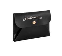 BUBBLE GUM Porte Monnaie Similicuir - Je suis Accro