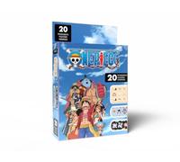 Bubble Heroes - One Piece - Pansements Enfants Ados - Sans Latex - x20 | 3 dessins Luffy et équipage One piece - Hypoallergénique - sans latex - doux pour la peau - Enfants et adultes - Boîte x20