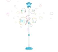 Bubble Machine, 28x19cm Automatic Street Light Music Bubble Blower Party Toy, Outdoor Forest Light Bubbļe Maker Device | Outdoor Bubbļe Machine for Parties Events UseOK
