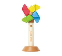 Bubble Machine - Automatic Portable Bubble Machine, 3 Gears Interactive Glow Windmill Maker | Electric Toy with Music and Light for Kids Backyard Garden Party Birthday Easter Beach Activities