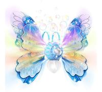 Bubble Machine - Butterfly Bubble Blower, Automatic Bubbles Toy Maker | Entertainment Device Play Equipment, Accessory for Colorful Outdoor Celebration Activity Fun Generator Children Girls