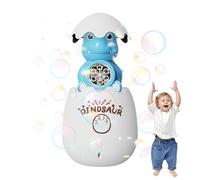 Bubble Machine, Dinosaur Bubble Toy, Light Up Egg Blower, 6.02x4.61 inches, Interactive Glow Feature, Educational & Portable Design, Ideal for Kids Backyard Parties and Holiday