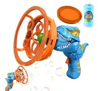Bubble Machine Dinosaur - Kids Bubbles Blower Toy, Automatic Bubble Machine, Backyard Party Entertainment | for Patio Birthday Party Outdoor Backyard Age 3-8 Boys Girls