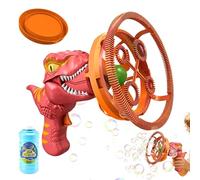 Bubble Machine Dinosaur - Kids Bubbles Blower Toy, Automatic Bubble Machine, Backyard Party Entertainment | for Patio Birthday Party Outdoor Backyard Age 3-8 Boys Girls