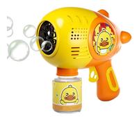 Bubble Machine for Kids, Bubble Blower, Yellow Duck Electric Bubble Machine, Summer Activity, Interactive Outdoor Beach Toys for Backyard Parties Beach Outings Sensory Play