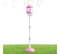 Bubble Machine Lantern, Dancing Automatic Bubble Machine, Bubbles Maker Stand Up Machines Adjustable Height with Light and Music for Garden Patio Backyard Lawn Party Wedding Celebration Festival