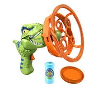Bubble Machine - PVC Material, Dinosaur Bubble Blower, Automatic Foam Sprayer | Kids Bubbles Toy, Outdoor Party Maker for Patio Backyard Birthday Celebration Boys Girls Ages 3-8