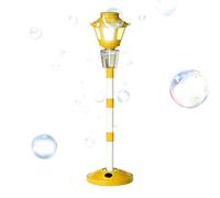 Bubble Machine - Rechargeable Outdoor Party Bubble Blower for Kids Boys Girls School Home Beach Picnic Birthday Wedding Events | LED Light Effect, Portable ABS Body, USB Charging, High Output Bubbles