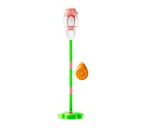 Bubble Machine Streetlight Toy, Bubble Blower with LED Lights Music Effect Automatic Bubbles Maker Outdoor Party Fun Device, Kids Birthday Backyard Garden Summer Play Entertainment