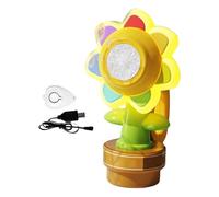 Bubble Machine, Sunflower Bubble Machine for Kids, Remote Control Dashboard Dancing Decoration for Men, Teens, Home, Dorm, Classroom, Road Trip, 4.72x3.15x9.06 inches