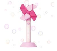 Bubble Machine Toy - Electric Bubble Maker, Music and Light 3 Gear Windmill Design for Daily Use Interactive Outdoor Fun Toy for Kids Backyard Garden Party Birthday Beach Holiday Activity Play