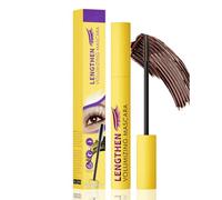 Bubble Mascara,Mascara Bubble,Mascàra Waterproof,Allongement De Cils Long,Recourbant Longue Durée Et Imperméable,Naturellement Maquillage Des Yeux Ne Fleurit Pas,Smudge-Proof,Clump-Proof (Brun*1)