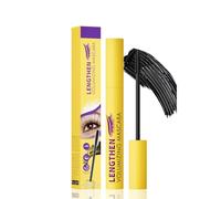 Bubble Mascara Waterproof Noir/Marron Colossal Cils Mascara Maquillage Longue Durée Cils Créer Un Look Naturel (Noir)