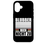 Bubble Me Pas Trop Pas Intéressé Misanthrope Coque pour iPhone 16