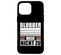 Bubble Me Pas Trop Pas Intéressé Misanthrope Coque pour iPhone 16 Pro Max