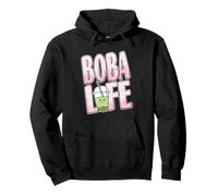 Bubble Milk Tea amant boba life vert mignon kawaii Sweat à Capuche