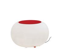 Bubble Outdoor siège avec coussin rouge Moree - 4260218360136