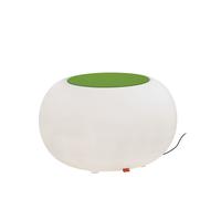 Bubble Outdoor siège avec coussin rouge Moree - 4260218360136