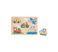 Bubble Puzzle vehicles with sound, 5pcs.