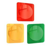 Bubble Sensory Mirror - (3 Piece 10x10 Inch Acrylic Set) | Interactive Wall Mirror | Tactile Stimulation Toy | Sensory Room Decor Mirrors | Feelings Exploration Educational Toy | For Preschool