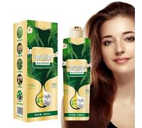Bubble Shampooing colorant pour cheveux 300 ml | Crème de couleur instantanée pour une coloration naturelle des cheveux | Facile à utiliser et à laver | Pour femmes et hommes à la maison, en
