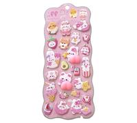 Bubble Sticker - 3D Toddler Stickers, 3D Strong Adhesive Cat Animal Theme Decals, Water Bottle Sticker | Tiny Stickers For Phone Case Fun Family Friends Indoor Outdoor Fridge Planner Car Bottles