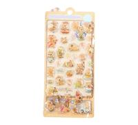 Bubble Stickers - 3D Cartoon Funny Decals | Reusable Decorative Animal Crafts Stickers, Creative Scrapbooking Journal Accessories, Perfect for Computer Notebook Phone Case Christmas Birthday