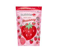Bubble T Cosmetics Fruitea Strawberry Bath Salts, Soothes Tired Limbs and Freshens Up Bath Time With Sweet and Fruity Scents, Provides All Day Freshness, 1 x 500g