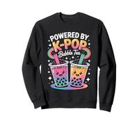 Bubble Tea Boba K-Pop Music Lover Korean Milk K-Pop Fashion Sweatshirt