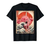 Bubble Tea Boba Milktea Kaiju Monster Japonais Vintage T-Shirt
