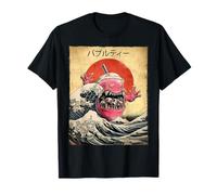 Bubble Tea Boba Tea Milktea Kaiju Monster Japonais Vintage T-Shirt