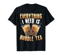 Bubble Tea Design pour Kawaii Boba Lover Graphic Boba Tea T-Shirt