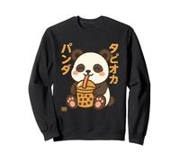 Bubble Tea Panda Boba Kawaii Tapioka Anime Cute Sweatshirt