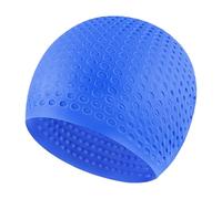 Bubble Textured Swimming Hat for Women Men Silicone Swim Hat Adulte Surfing Forftom Elastic Swim pour Surf Compétitif avec L'air Rembourré