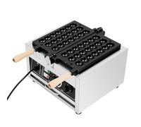 Bubble Waffle Maker - 1500 W - 220 V - Moule à gaufres commercial - Angle de rotation de 180° - Température réglable - Revêtement anti-adhésif