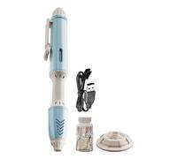 Bubble Wand Machine - Automatic Foam Maker | Handheld Pen Shape Light Up Bubble Wand for Outdoor Backyard Pool Beach Park Lawn Garden Summer Wedding