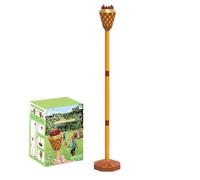 Bubble Wand Toy, Adjustable Height Blower, Light Music Bubble Maker Handheld Standing Design, for Boys Girls Outdoor Backyard Pool Beach Park Lawn Party Activity Entertainment Use 46.46x7.87x7.87in
