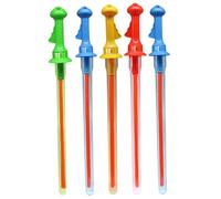 Bubble Wands for Kids 5PCS Sticks à Bulles en Forme de V avec poignée de poignée en Forme Portable Interactive Toys extérieurs pour l'été, Jouets extérieurs