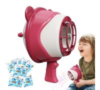 Bubble Wands, Wind-Powered Blower Wand, Foam Bubble Maker Toy, Interactive Outdoor Games and Activities for Backyard, Lawn, Yard, Birthday, 7.09x9.45x13.78 inches