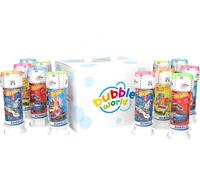 Bubble World - Bulles de Savon Hot Wheels pour Enfants - Pack de 12 pièces de 60 ML - Gadgets d'anniversaire sur Le thème Auto Corsa - Fabriqué en Italie