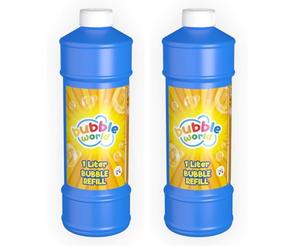 Bubble World Dulcop - 103.568500 - Liquide pour Bulles de Savon géantes 1 L (Lot de 2)