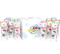 Bubble World - Lot de 12 Bulles de Savon Hello Kitty pour Enfants - Lot de 60 ML - Gadgets d'anniversaire sur Le thème du Chat - Fabriqué en Italie