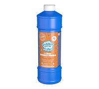 Bubble World Recharge intérieure 1 L Bulles de Savon Qui ne mouillent Pas et ne laissent Pas de résidus liquides hypoallergéniques pour Jeu à la Maison, idéale fêtes d'anniversaire pour Enfants sans