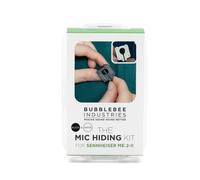 Bubblebee The Mic Hiding Kit pour Sennheiser ME 2-II, Noir & Blanc
