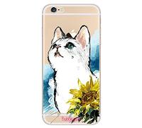 Bubblegum® Coque de protection pour iPhone Motif chat mignon, Gel, Artistic Cat Big, iPhone 6+ 6splus