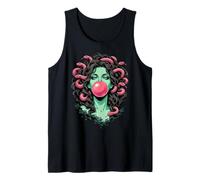 Bubblegum Medusa Mythology Snake Hair Goddess Feminist Débardeur