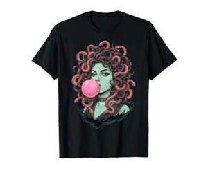 Bubblegum Medusa Mythology Snake Hair Goddess Feminist T-Shirt